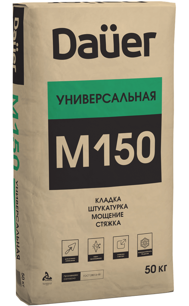 Dauer® Сухая смесь М-150 Универсальная
