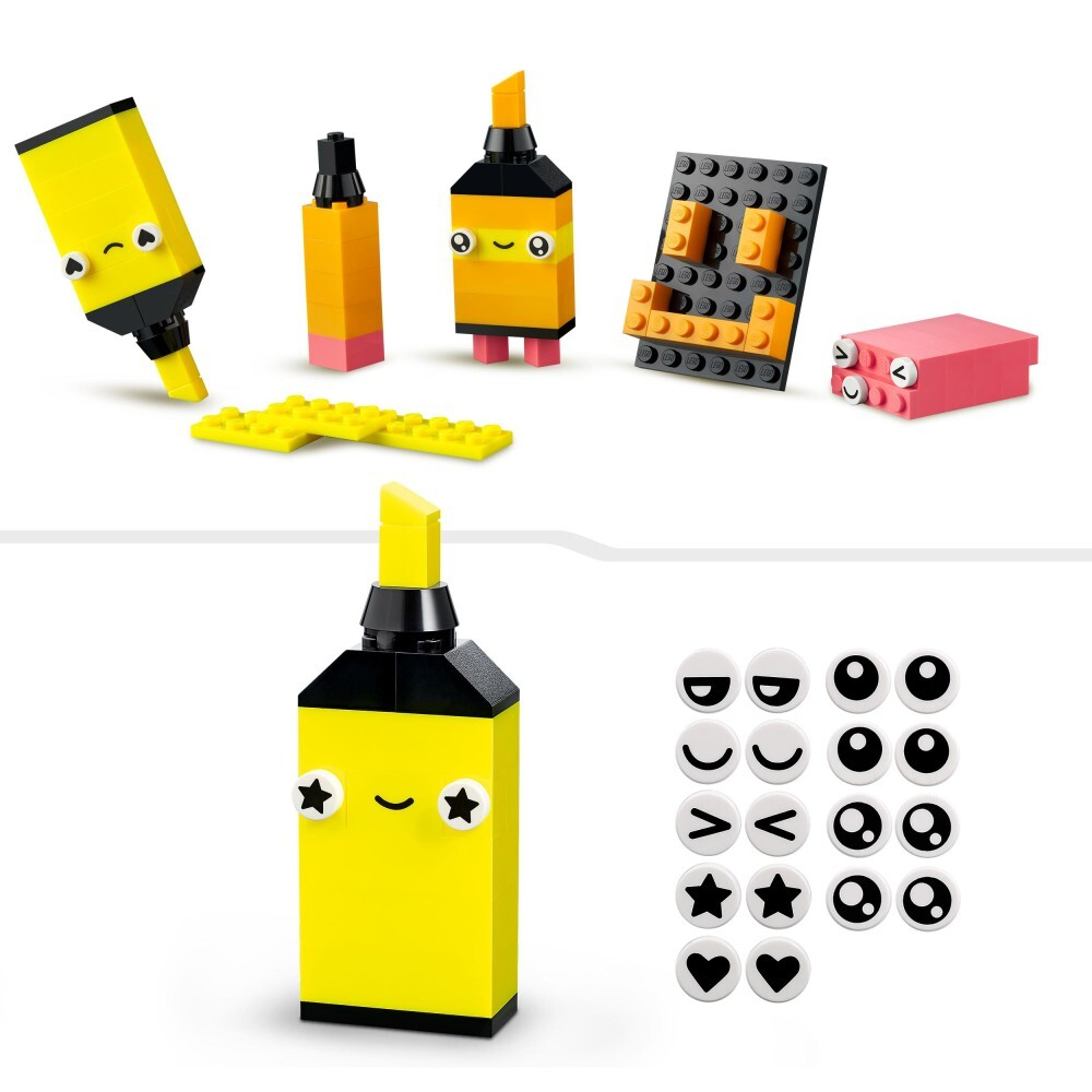 LEGO Classic — Творческая игра с неоновыми цветами 11027 / артикул   11027  / GTIN 5702017415116