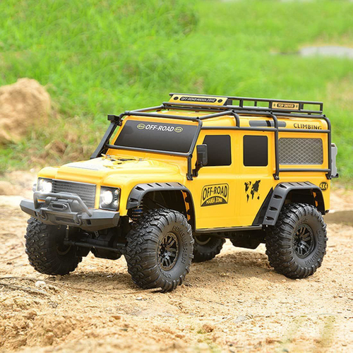 Радиоуправляемый краулер HB Fierce Tiger (47 см, 4WD, 1:10) - HB-ZP1005 желтый
