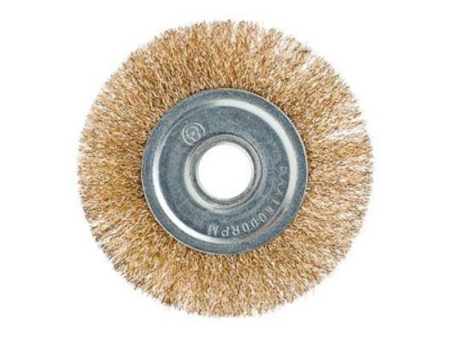 Щетка металл. ЕРМАК для УШМ 125мм/22мм плоская (80шт/кор)