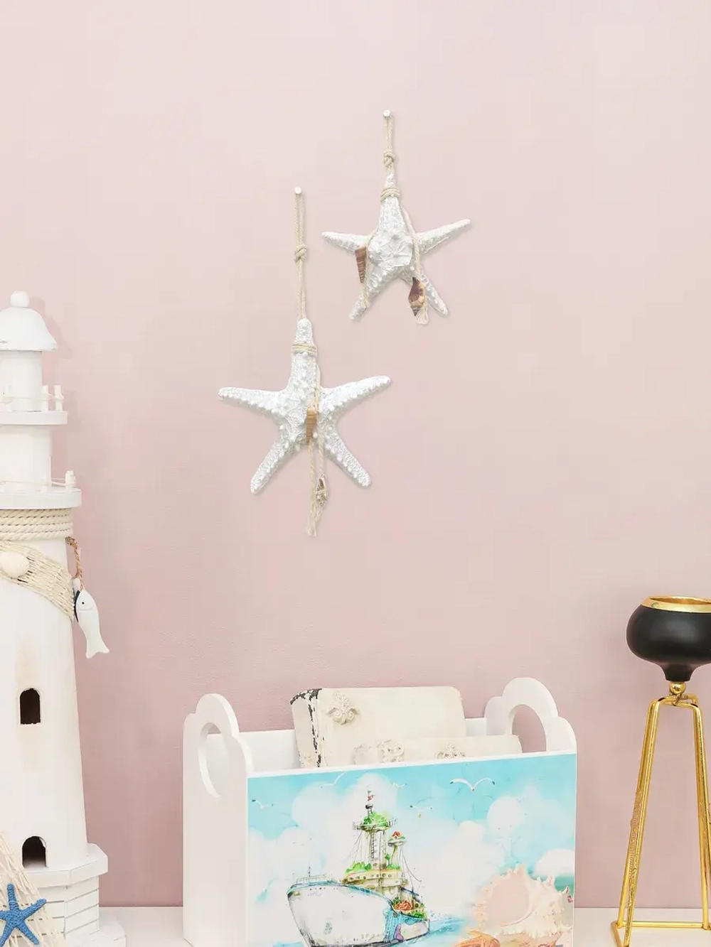 Декор для дома на стену "Морские звезды"