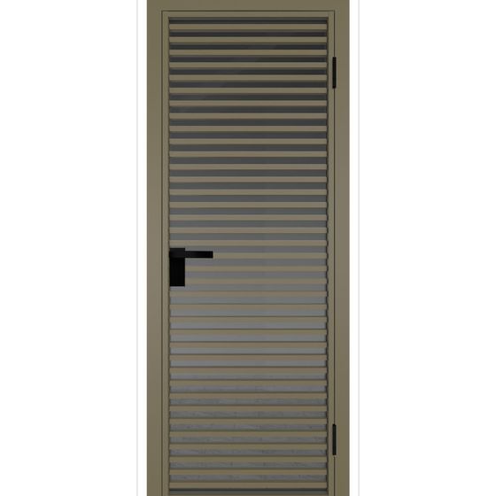 Межкомнатная дверь алюминиевая Profil Doors 12AG шампань остеклённая