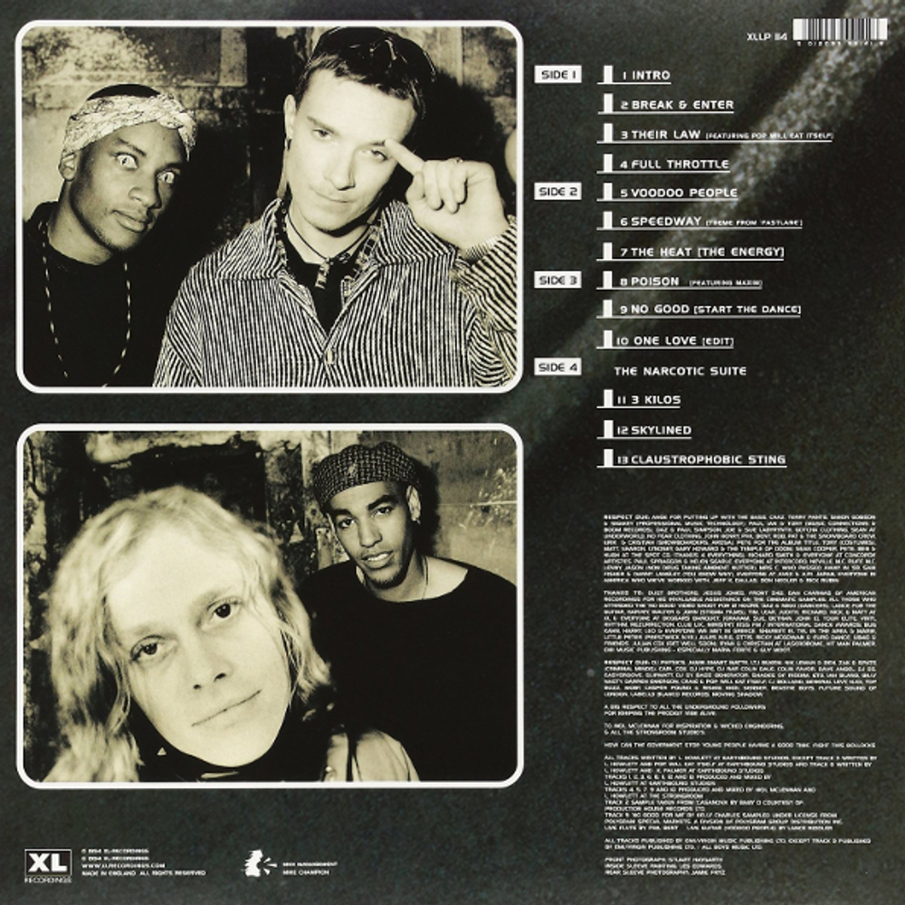 The Prodigy / Music For The Jilted Generation (2LP)