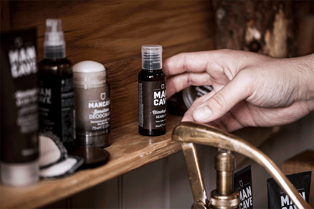 ManCave Beard Oil Blackspice - Масло для бороды 50ml