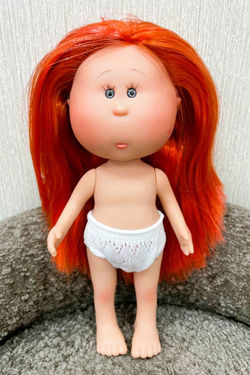 УЦЕНКА Кукла Nines виниловая 23см Little Mia без одежды (3199W24)