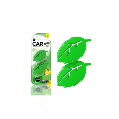 AROMA CAR Полимерный ароматизатор AROMA CAR LEAF 3D mini Lemon