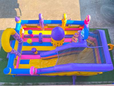 Коммерческий надувной батут «Звездный полет», 7*5*4.5 м