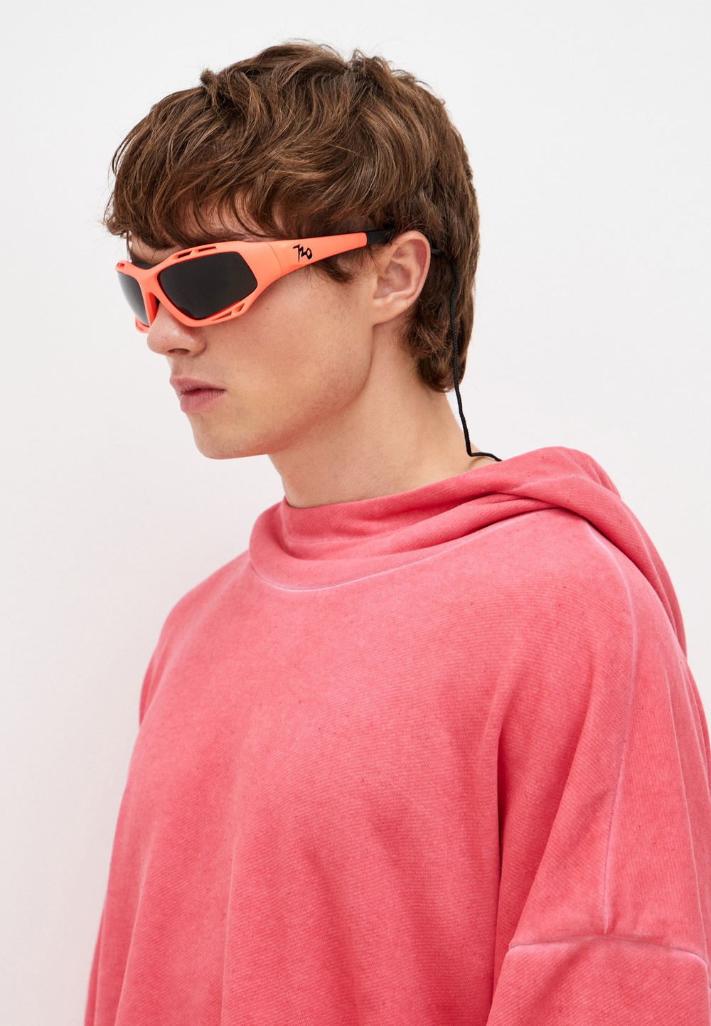 Спортивные очки 720armour STINGRAY / Matte Neon Peach Orange / Polarized Smoke