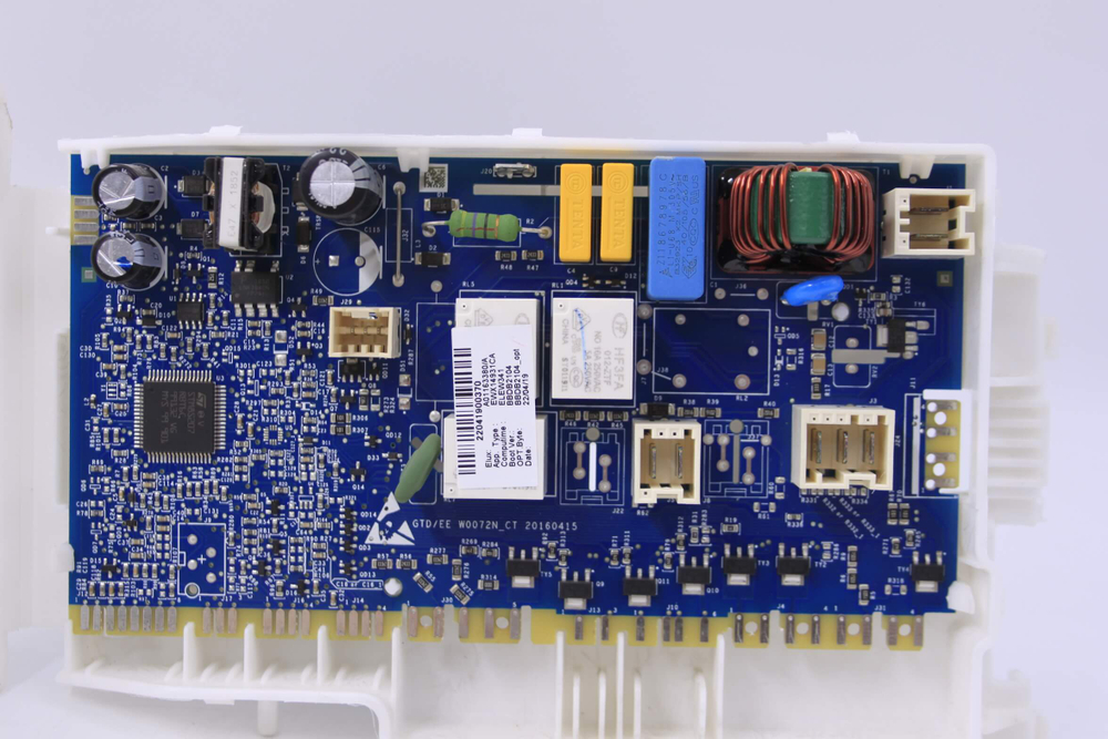 Модуль управления стиральной машины Electrolux EWT1567VIW с пластиком