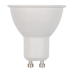 LED-JCDR-7W-4000K-GU10-38D-NR Лампа светодиодная. Форма JCDR. матовая. Серия Norma. Белый свет 4000K. Угол свечения 38. Картон. ТМ Volpe