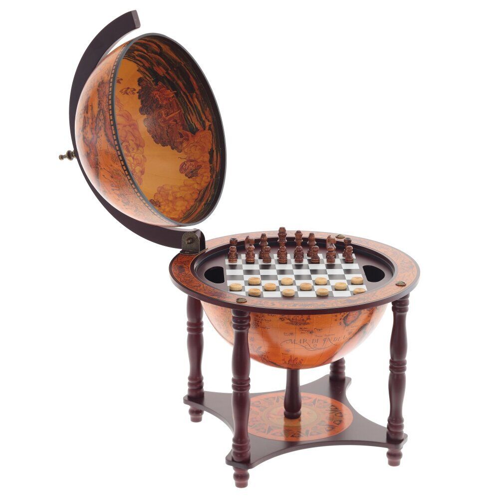 GAEM Глобус-шахматы, L41 W41 H56 см