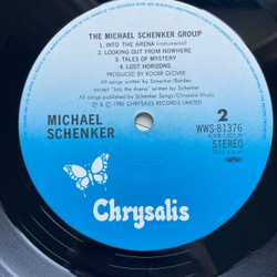 Винтажная виниловая пластинка LP The Michael Schenker Group (Япония 1980) (Без Оби)