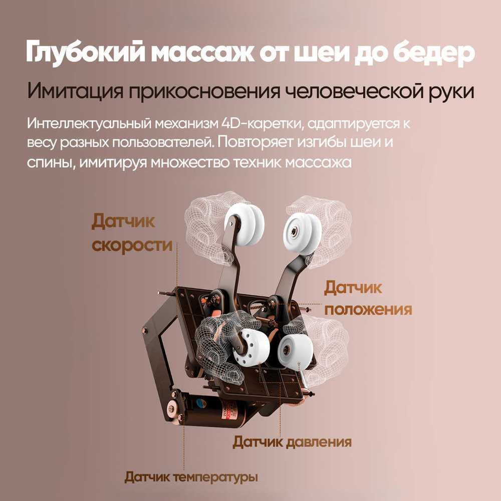 Массажное кресло RelaxMaster Elite SL, 4D