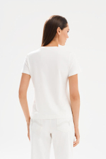 23500 Футболка женская (молочный)