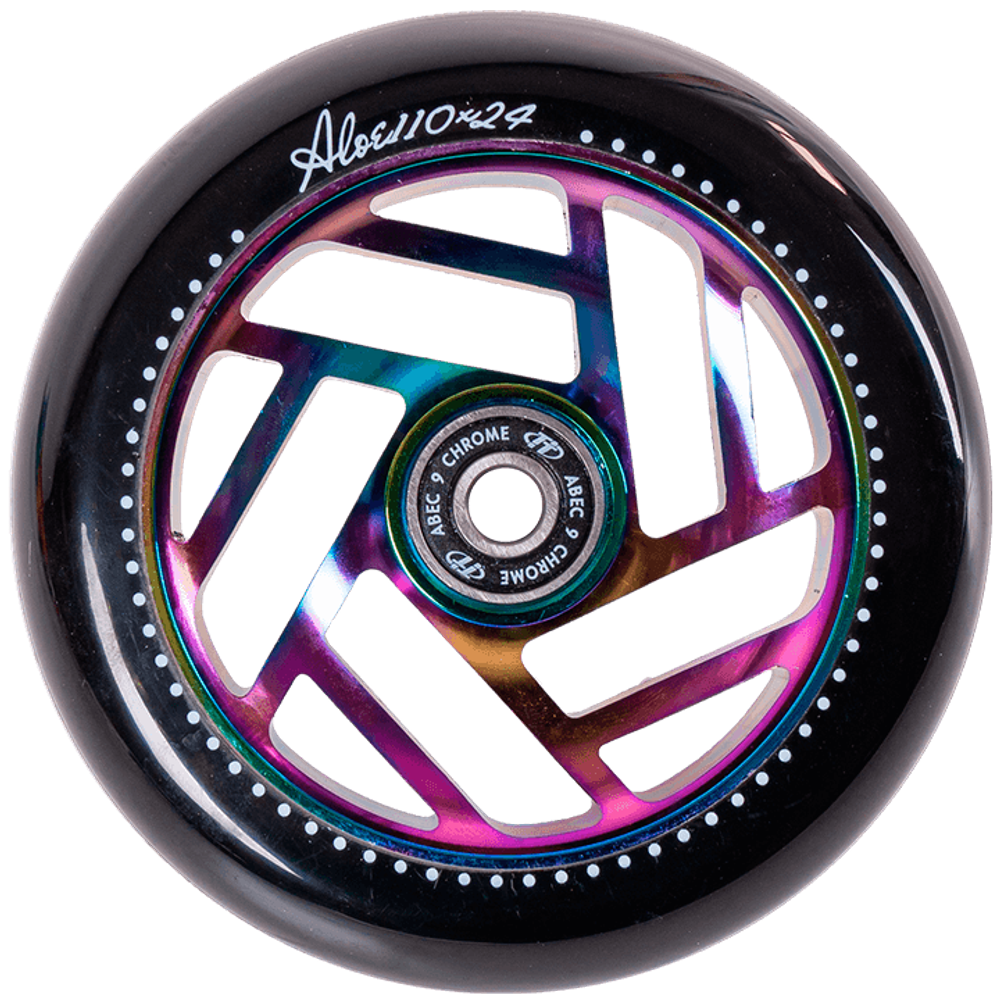 Колеса Tech Team 110мм Aloe, neochrome