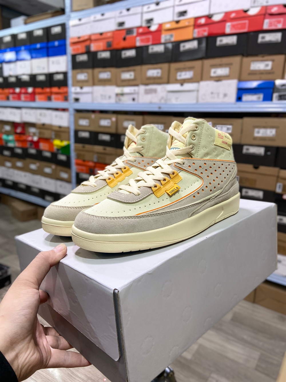 Купить кроссовки Jordan 2 Retro SP Union Rattan