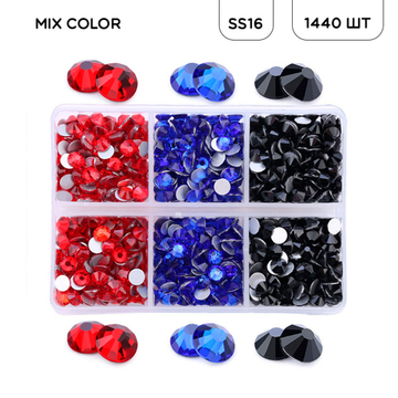Набор страз MIX COLOR