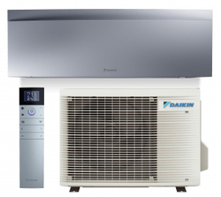 Кондиционер Daikin Emura 3 FTXJ25AS/RXJ25A Full DC Inverter. Цвет: Матово-серебристый внутренний блок