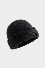 Шапка SHMOT “TORN BEANIE” Черный