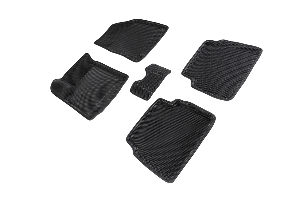 Коврики EVA 3D соты для Chevrolet Aveo 2003-2011, Seintex.96403