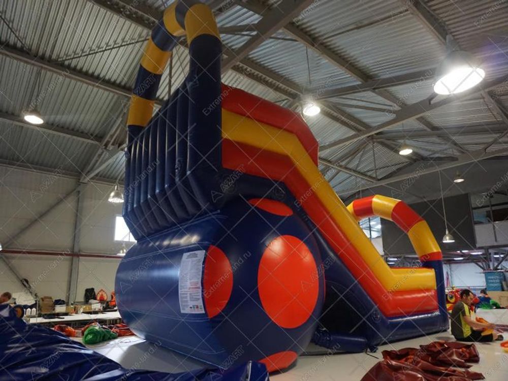 Батут-горка "Радуга"