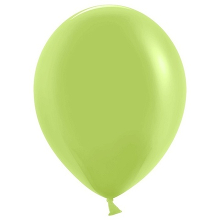 Воздушные шары Дон Баллон, пастель лайм, 100 шт. размер 5" #605114