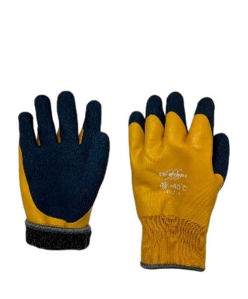Ex Profil Перчатки желтые (полный облив) -40C