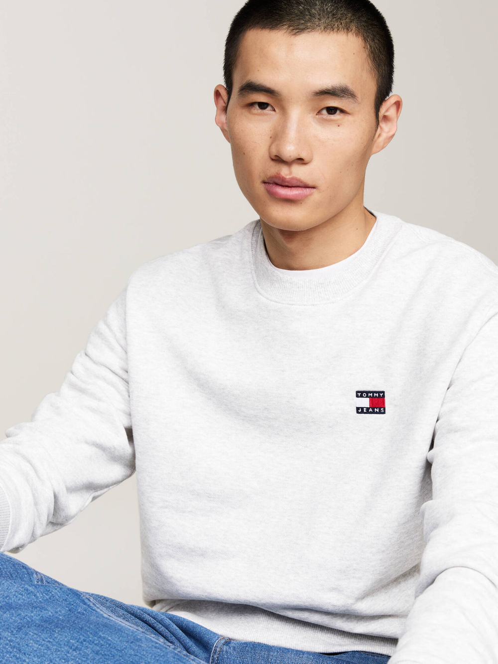 Худи Tommy Jeans - серый(DM0DM17986)