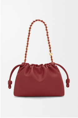 Loewe Сумка Flamenco среднего размера из мягкой кожи ягненка наппа, красный