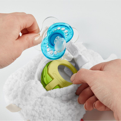 Fisher-Price Clipimals - клипса для пустышки Lama GKC47 и коробка для хранения