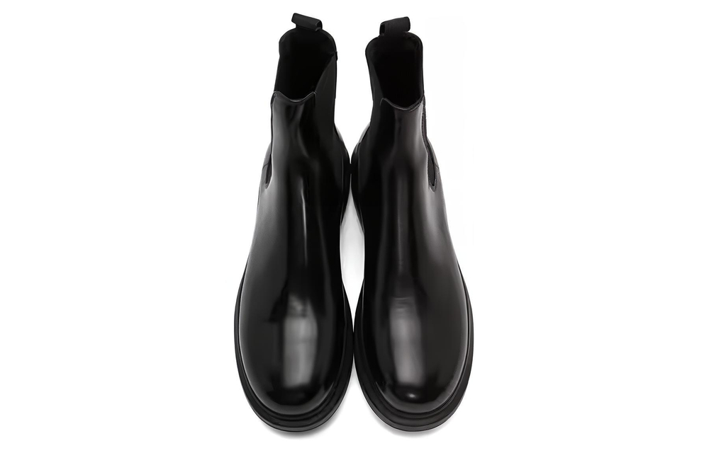 Alexander McQueen Hybrid Chelsea Boot Black Women"s