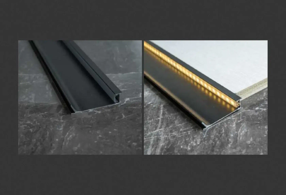 Стартовый профиль со светодиодной лентой 750