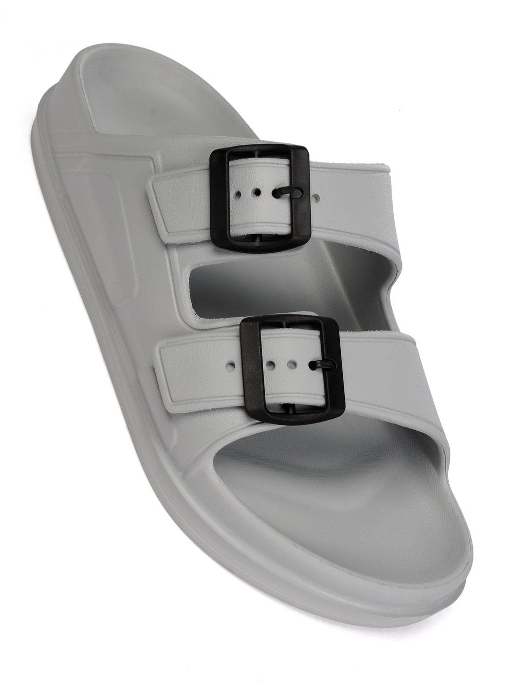 Сабо женские серые