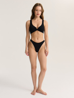 Купальный топ бикини с фурнитурой