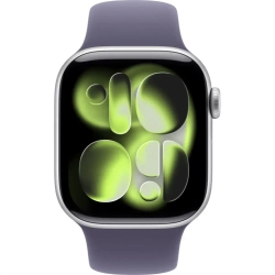 Умные часы Apple Watch Series 11 46mm Silver Aluminum Case with Purple Fog Sport Band