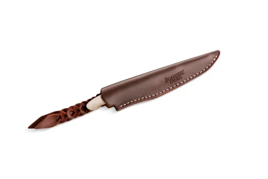 Нож Lion Steel AG01 MW Ago - сталь M390, рукоять белая микарта