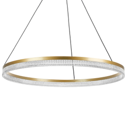 736181 Люстра ROTONDA 51W LED 2808LM 180G ЛАТУНЬ 3000K