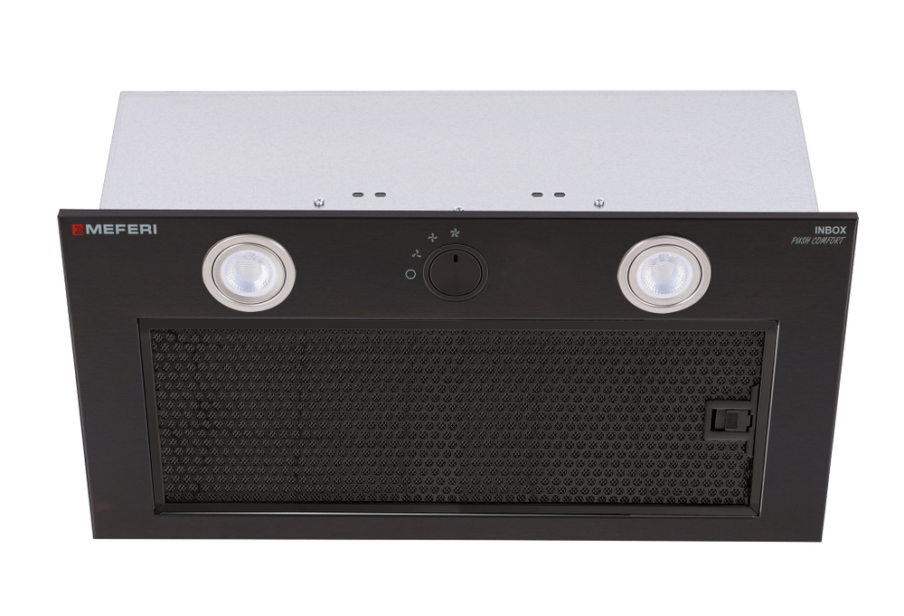 Полновстраиваемая вытяжка Meferi INBOX60BK PUSH COMFORT фото 