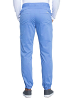 Брюки медицинские мужские Cherokee WW012 на резинке с кулиской, голубой, XL