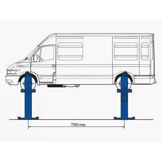 Подъемник П14-14 четырехстоечный, г/п. 6т.