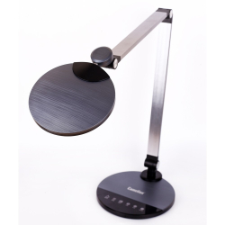 Светильник Camelion KD-865 C48 черн.металлик LED(Свет-к наст.10 Вт,230В,600 лм,сенс.рег.ярк и цвет.темп)