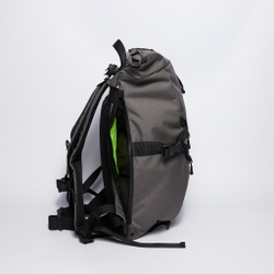 Рюкзак Technic Rolltop M серый стальной
