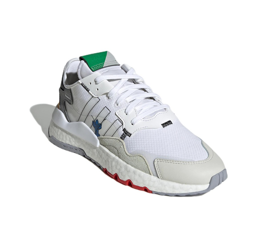 Мужские кроссовки Adidas Originals Nite Jogger 'White Beige Grey Yellow' HP9113