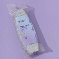 Сменные файлы на тонкой основе , серый абразив, размер ХЛ Лодка