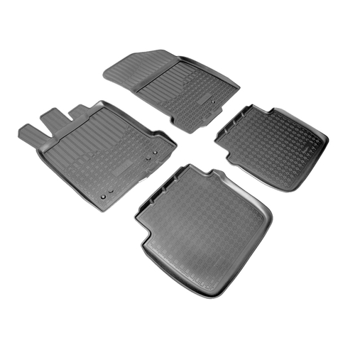 Ковры в салон Norplast/Unidec для Renault Latitude (2010-)Полиуретан,Черный, арт.NPA10-C69-300