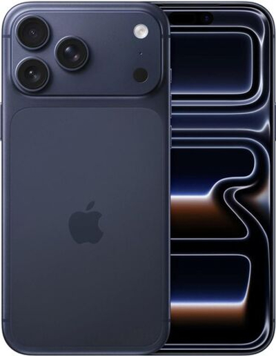 6.9" Смартфон Apple iPhone 17 Pro Max 2Tb,  A3526,  NFC,  OLED,  120Гц,  темно-синий