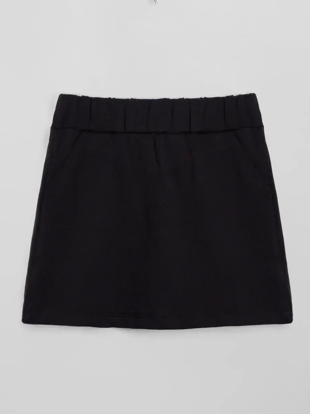 Костюм для девочки с юбкой леопардовый