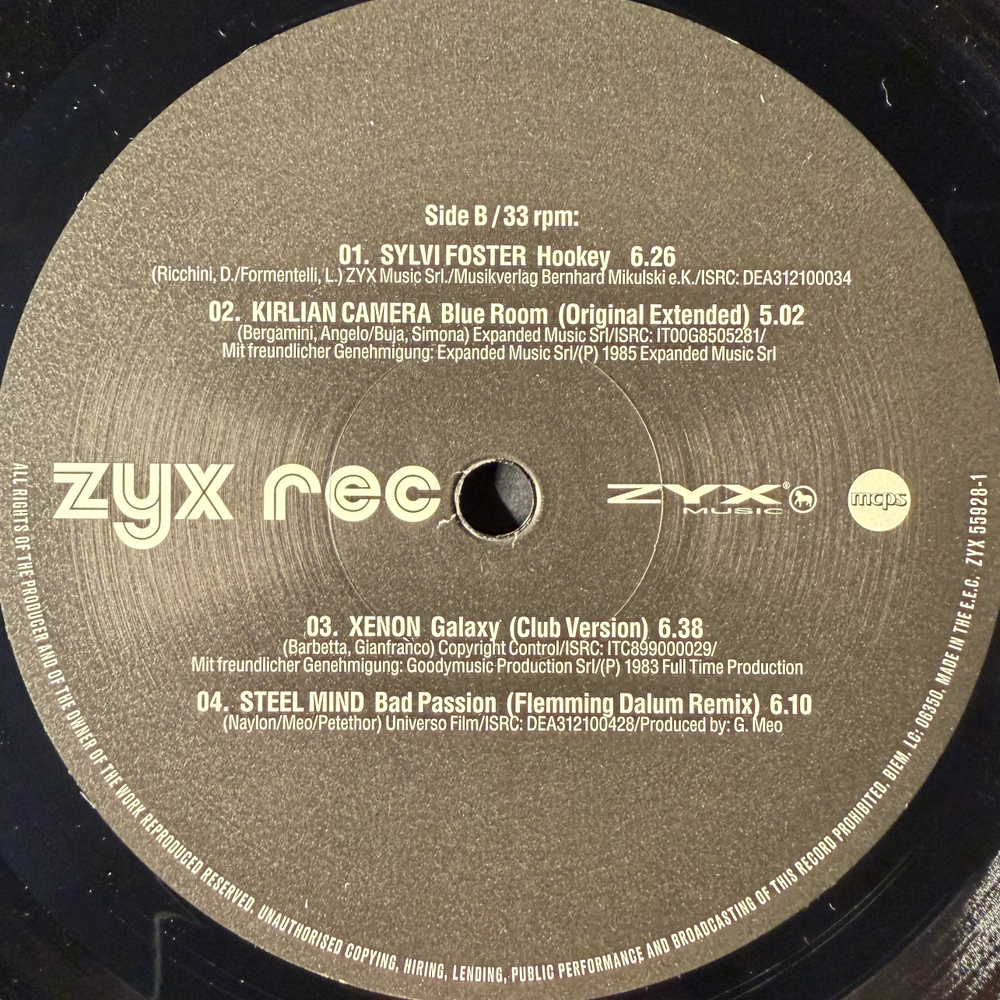 Сборник The Dark Side Of Italo Disco 1 (Германия 2021г.)