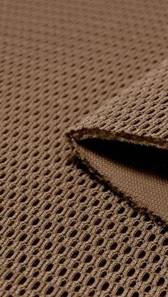Сетка трехслойная AIR MESH, 630 гр/м.п, Coyote Brown (Койот браун)