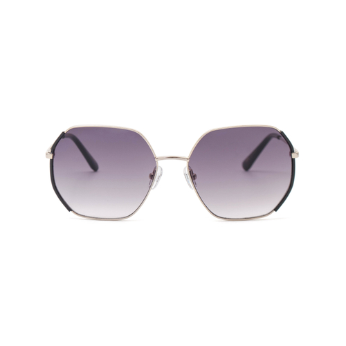 Солнцезащитные очки Mario Rossi 02-183 01 шестигранник черные с золотом